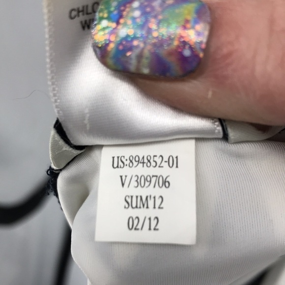 Banana Republic Halter Top One Piece Swim Suit Size M - Picture 8 of 8